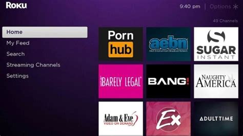 List of Roku Porn Channels & Apps: Best Alternatives in 2024